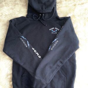 Dark seas black Hoodie for Men